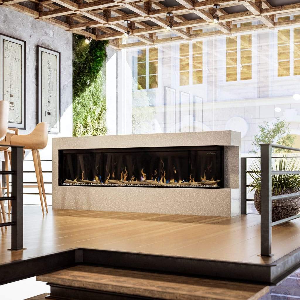 Dimplex Ignite XL Bold 88" Linear Built In | 3 Sided Electric Fireplace | XLF8817-XD