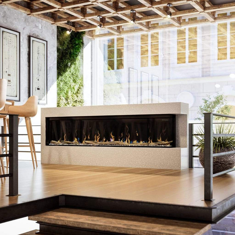 Dimplex Ignite XL Bold 88" Linear Built In | 3 Sided Electric Fireplace | XLF8817-XD - Alternate View