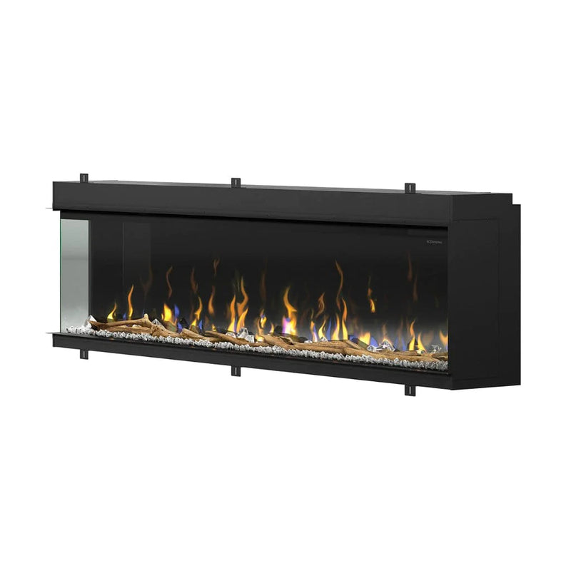 Dimplex Ignite XL Bold 88" Linear Built In | 3 Sided Electric Fireplace | XLF8817-XD - Rear View