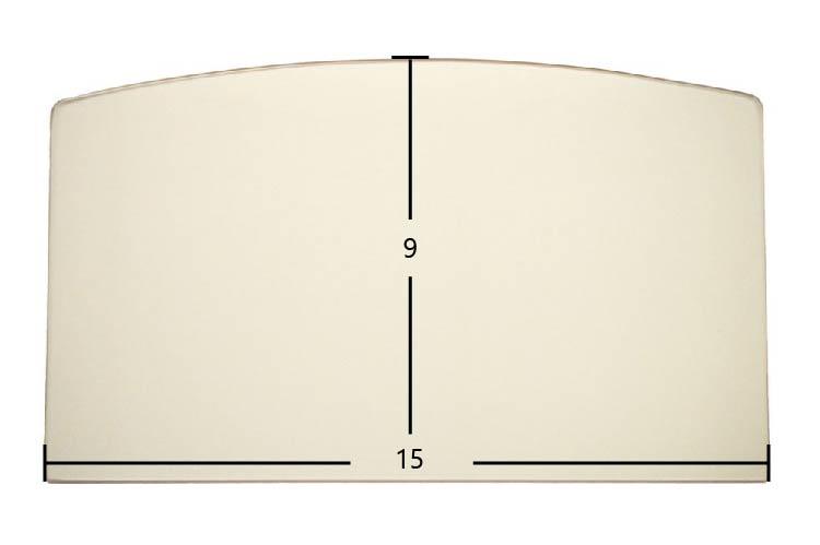Earth Stove 1001HT, 1002HT, 1002HTL, 1002-0 Glass, Insert 2002 (for doors w/ visible hinges) G1002-7