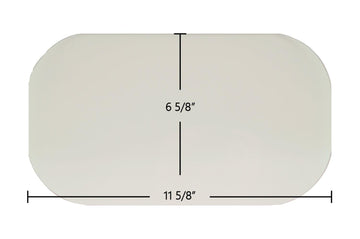 Earth Stove Oval Glass