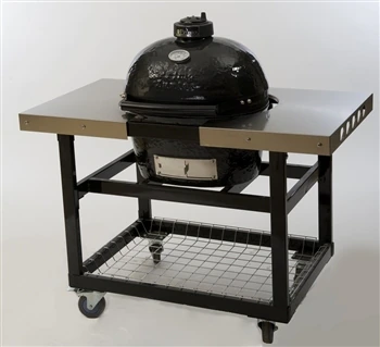Primo PG00319 Stainless Steel Side Tables for Oval 200 Grill Cart - Fireplace Choice