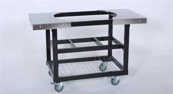Primo PG00319 Stainless Steel Side Tables for Oval 200 Grill Cart