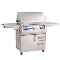 fire-magic-30-e660s-freestanding-grill-w-single-burner-rotiss-digi-thermometer 1