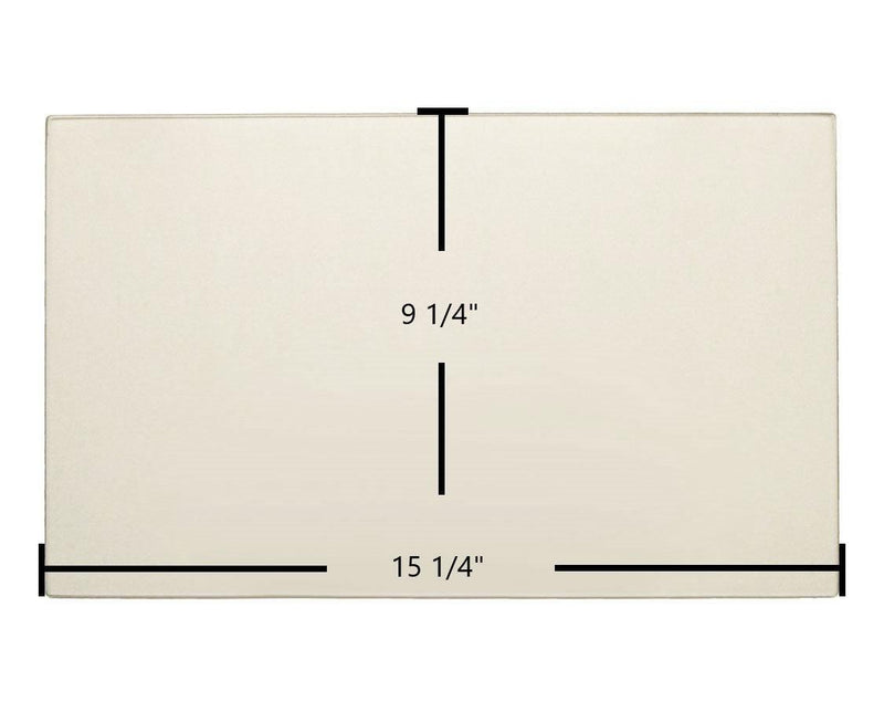 Lopi Republic 1250, 1750 rectangle Glass 250-00177-2