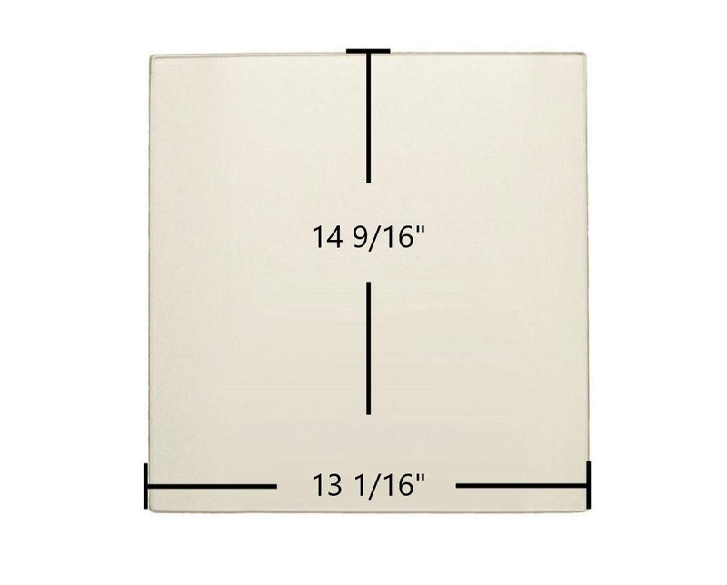 Malm Fireplaces Malm Imperial Carousel Door Glass (Ceramic) (Post-1994) CG-1314