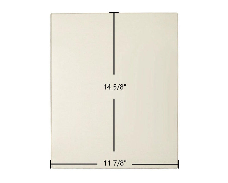 Malm Fireplaces Malm Imperial Carousel Door Glass (Ceramic) (Pre-1994) CG-1114