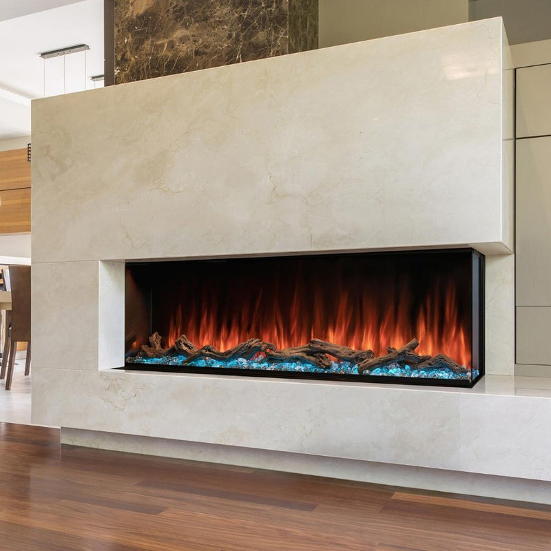 Modern Flames Landscape Pro Multi Sided 68" Electric Fireplace - LPM-6816V2 - Bottom View