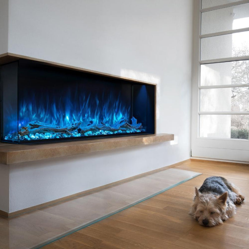 Modern Flames Landscape Pro Multi Sided 80" Electric Fireplace - LPM-8016V2 - Installation View