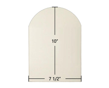 Quaker Archtop Glass