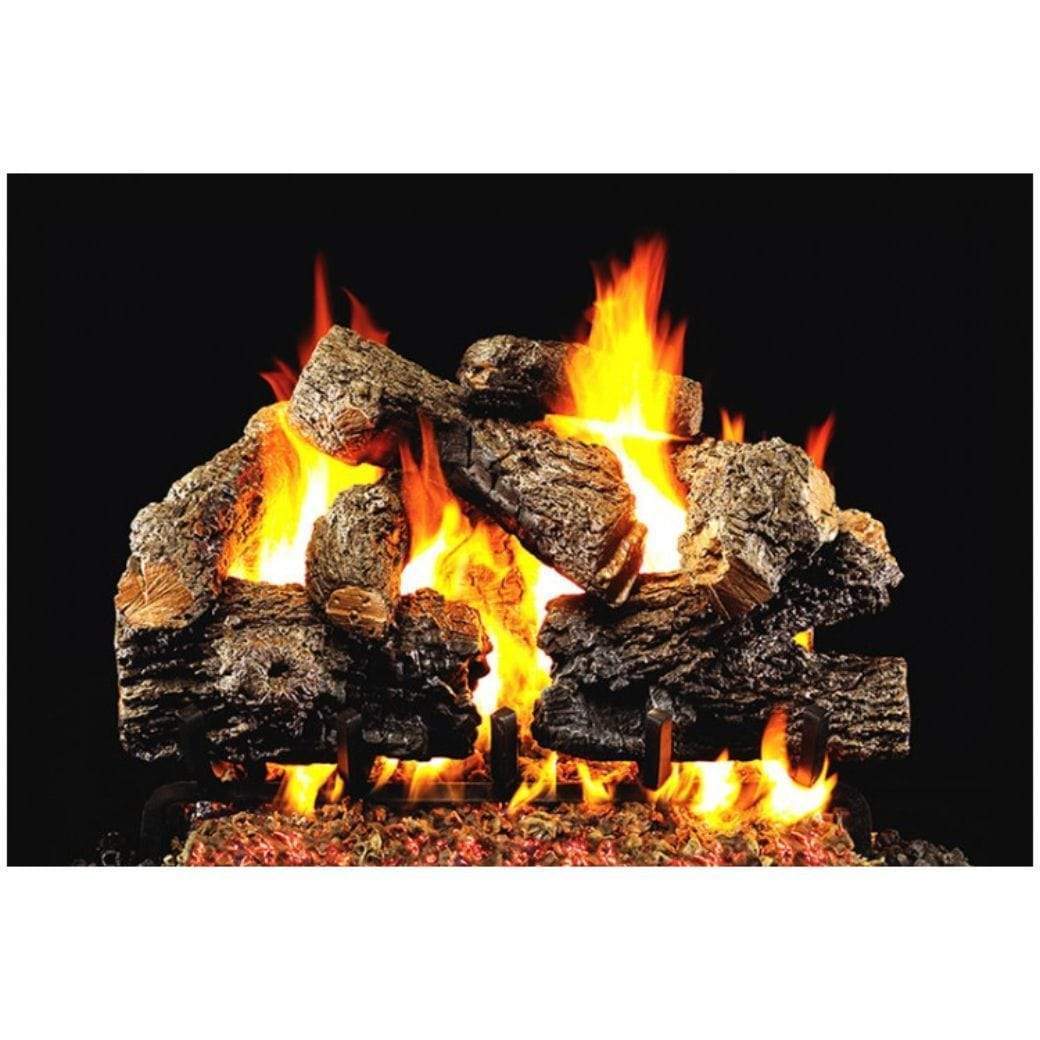 Real Fyre CHB-24 Vented Charred Royal English Oak Gas Log Set - Fireplace Choice