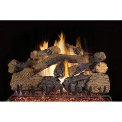 Real Fyre 30" CHGO-30 Charred Grizzly Oak Standard Gas Log Set - Fireplace Choice