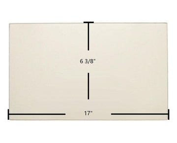 Regency 17 x 6 3/8 Glass