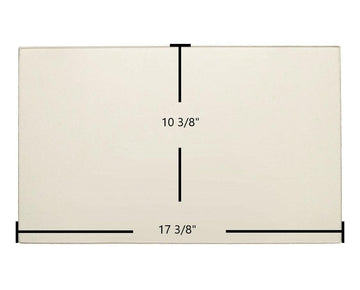Regency 17 3/8 x 10 3/8 Glass