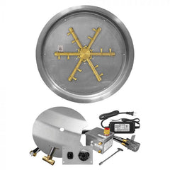 firegear-pro-electronic-ignition-propane-gas-fire-pit-burner-kit-with-round-drop-in-pan 1