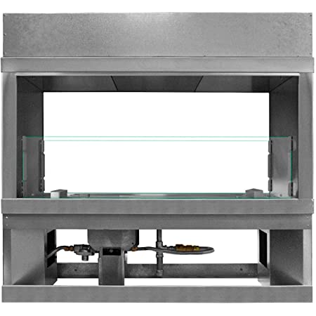 Firegear See-Through Conversion Kit for Kalea Bay 72-Inch Non-LED Gas Fireplaces - 78012 - Fireplace Choice