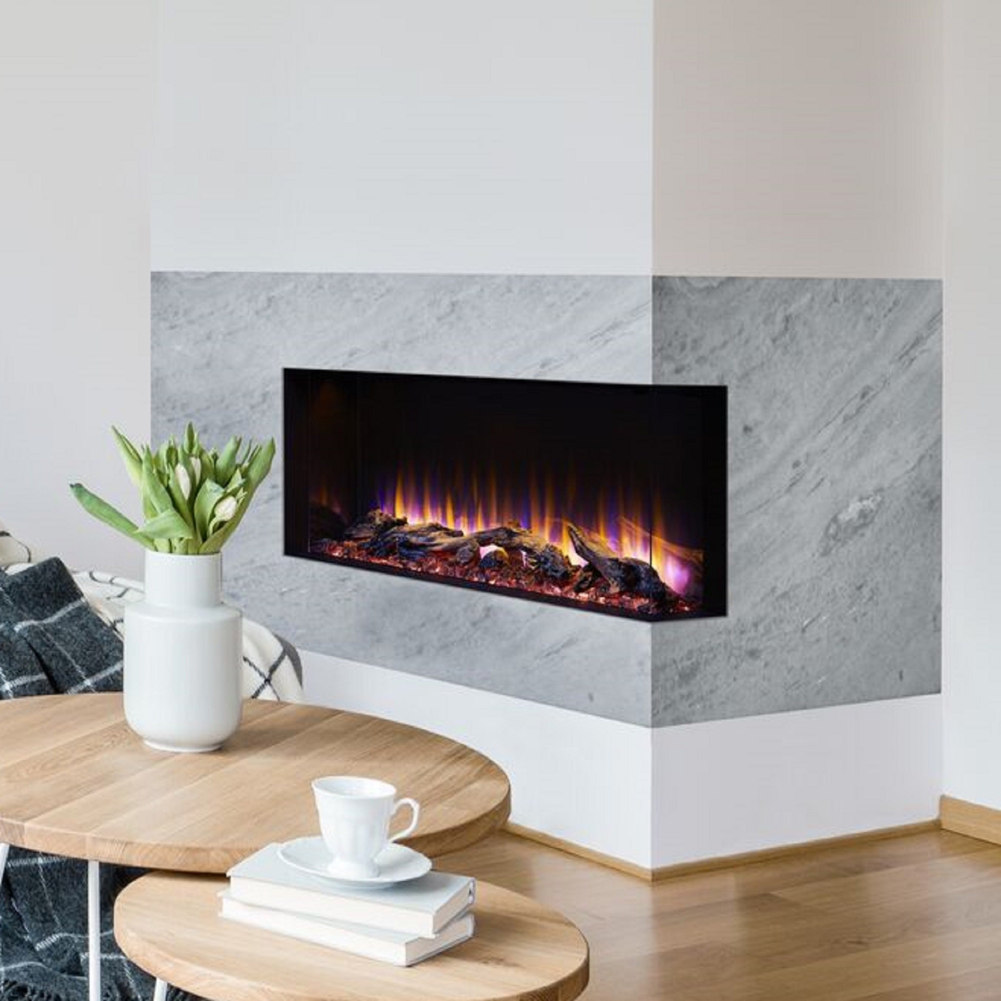 Trinity Fireplace Triangular SimpliFire 55