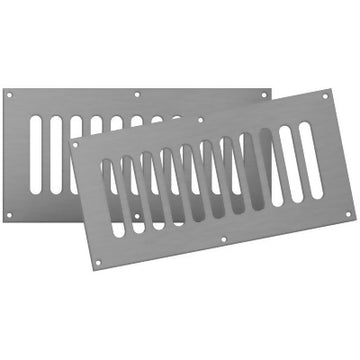 Firegear Stainless Steel Fireplace Vent Kit - VENT-KIT-6x12SS